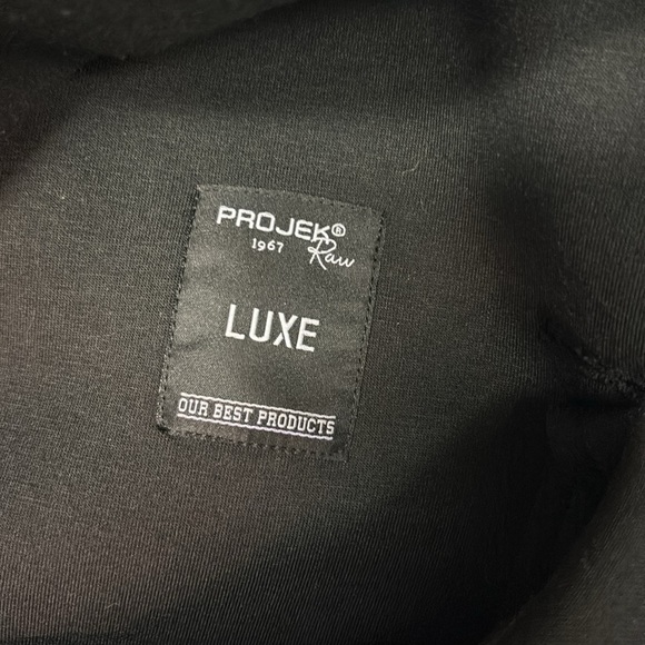 Projek Raw Luxe Men’s Black Blazer Jacket Size XL - Picture 2 of 10